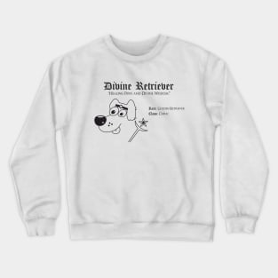 RPG Dog Class - Cleric (Divine Retriever) Crewneck Sweatshirt